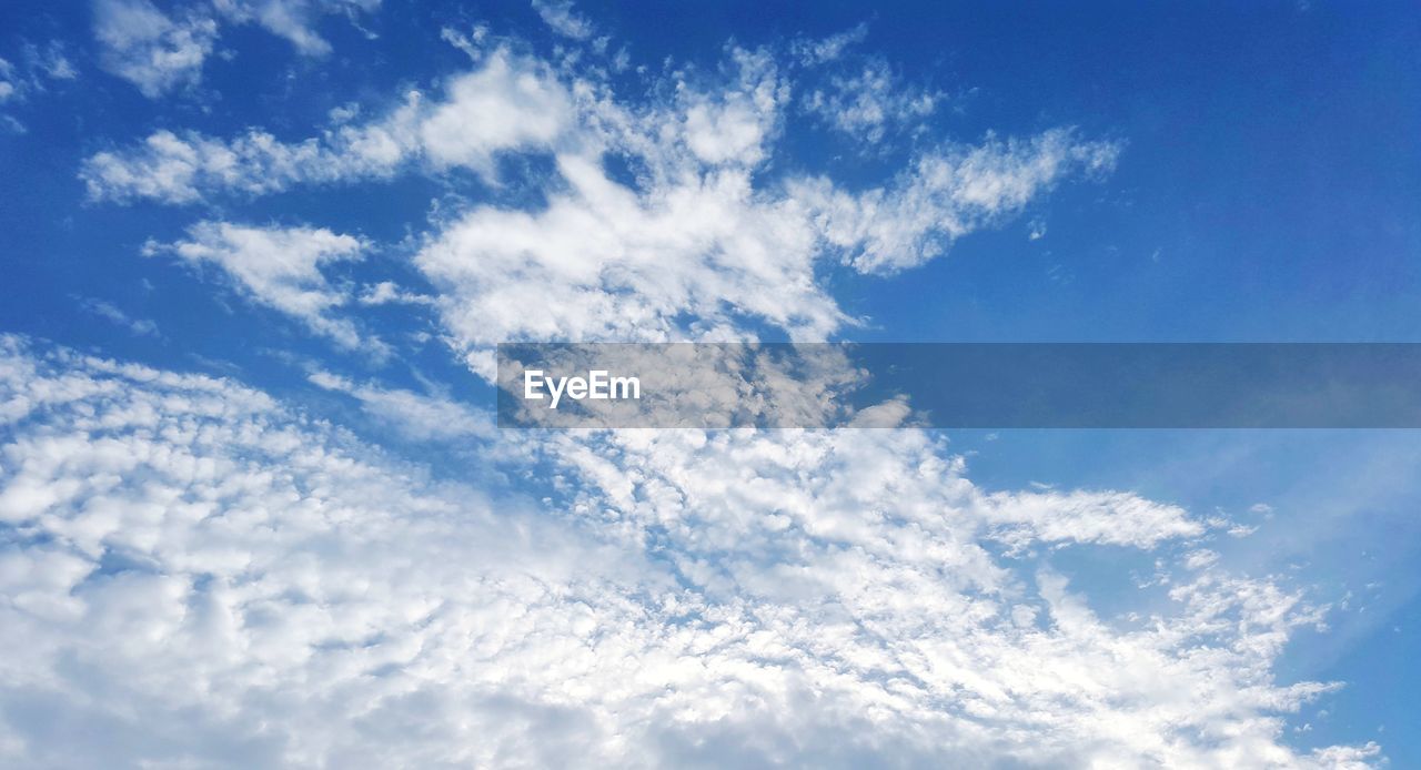 LOW ANGLE VIEW OF CLOUDY SKY