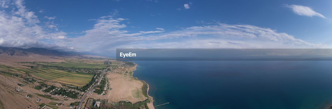 PANORAMIC VIEW OF SEA AGAINST SKY