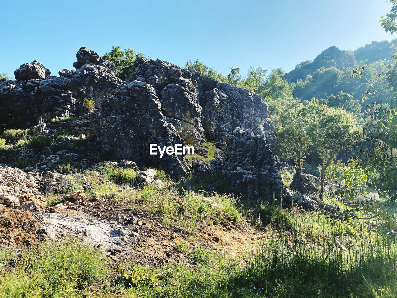 Laqlouq mountain in lebanon