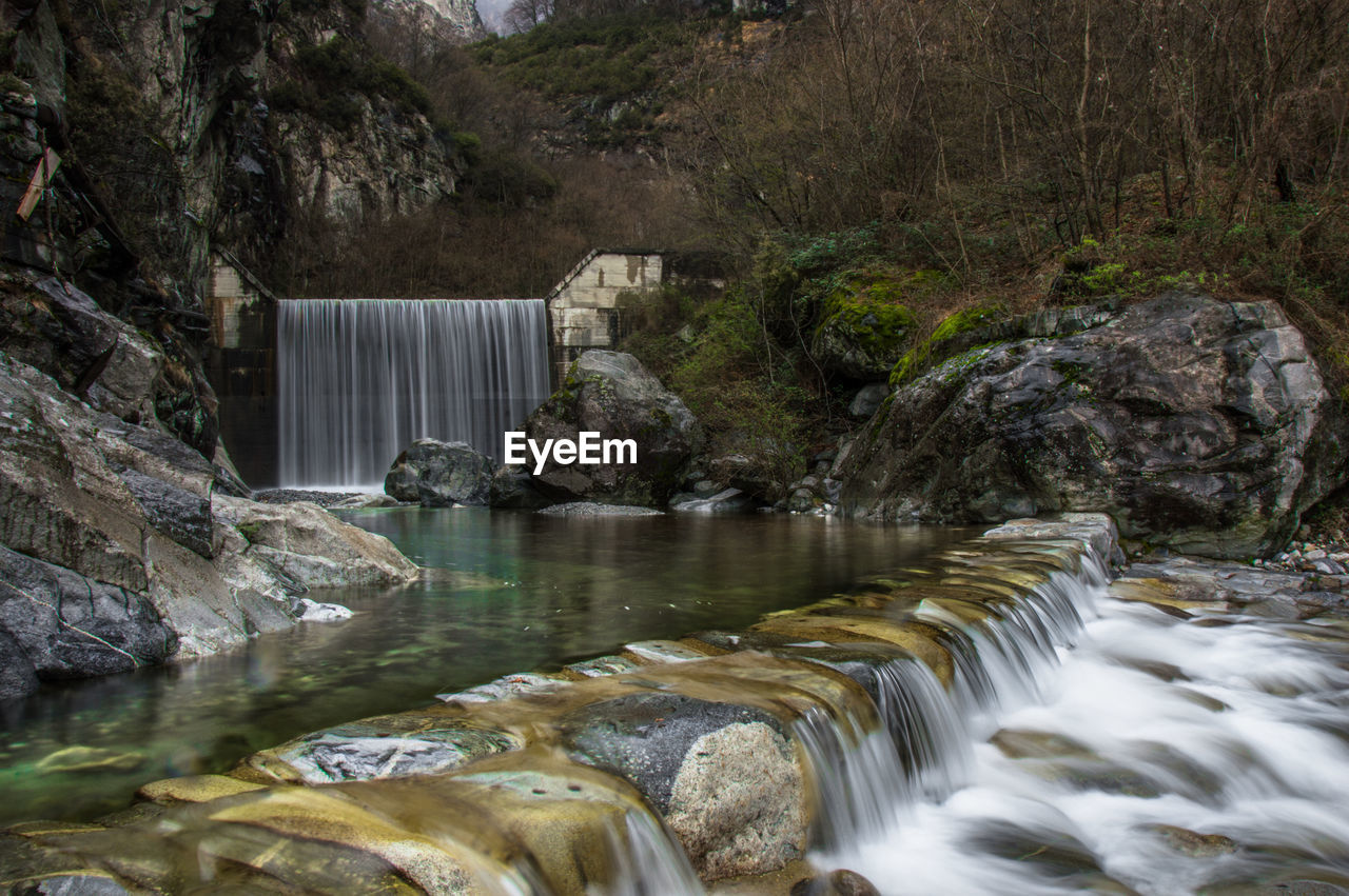 Waterfall at forest