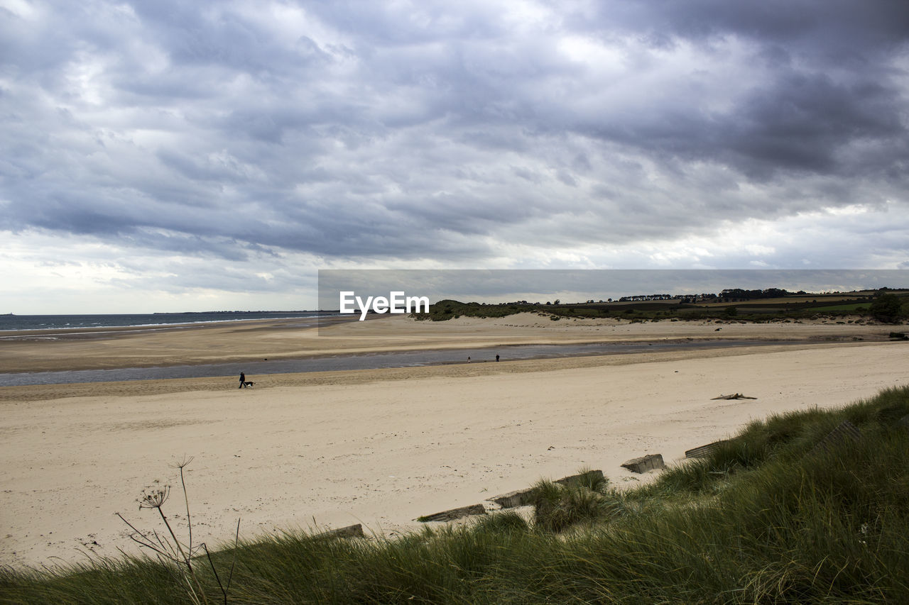 PANORAMIC VIEW OF BEACH AGAINST SKY