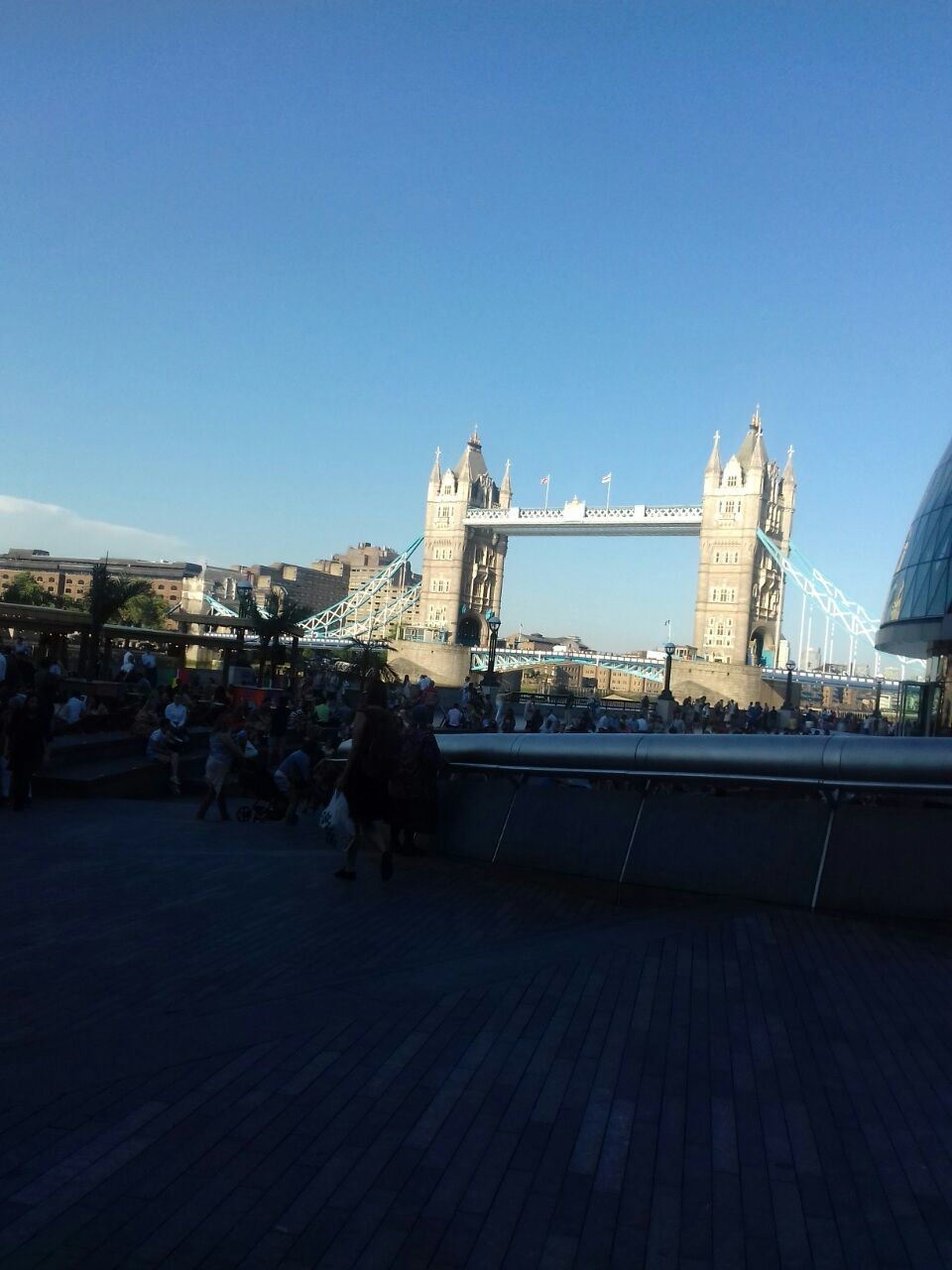 VIEW OF CITY AGAINST CLEAR SKY