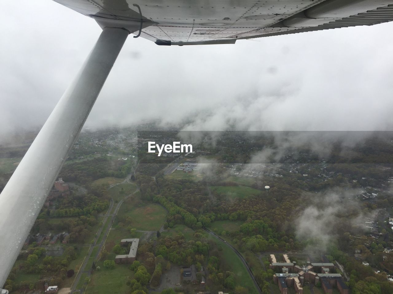 VIEW OF CLOUDY SKY OVER CLOUDS