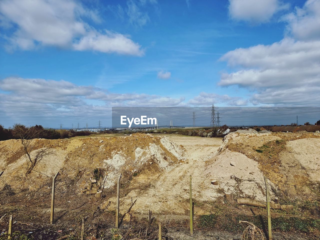 PANORAMIC VIEW OF LAND AGAINST SKY