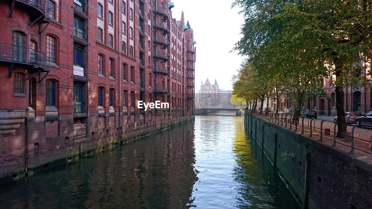 VIEW OF BUILDINGS AGAINST CLEAR SKY