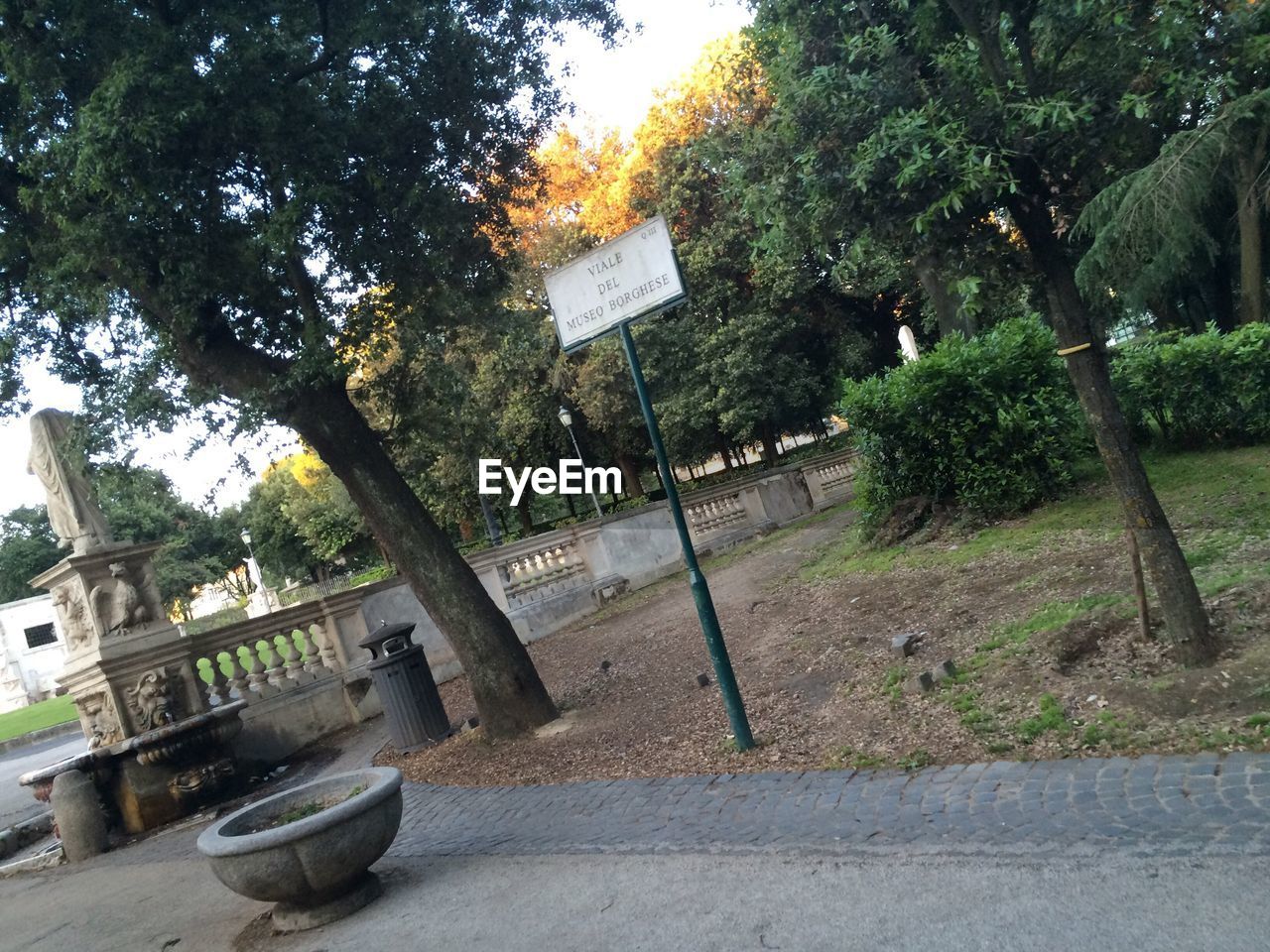 VIEW OF ROAD SIGNS