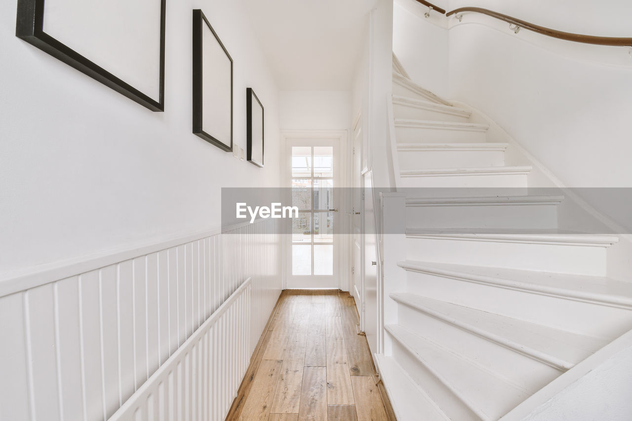 low angle view of staircase