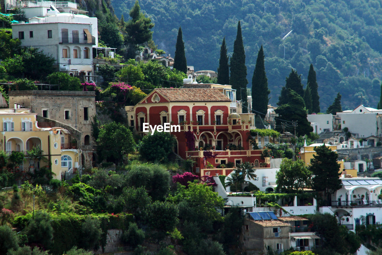 View of buildings in town