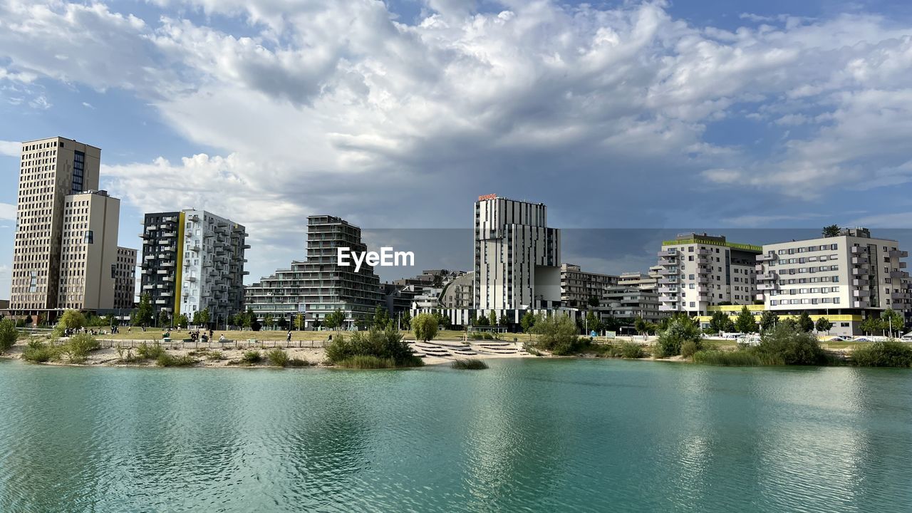 Panoramic view of seestadt