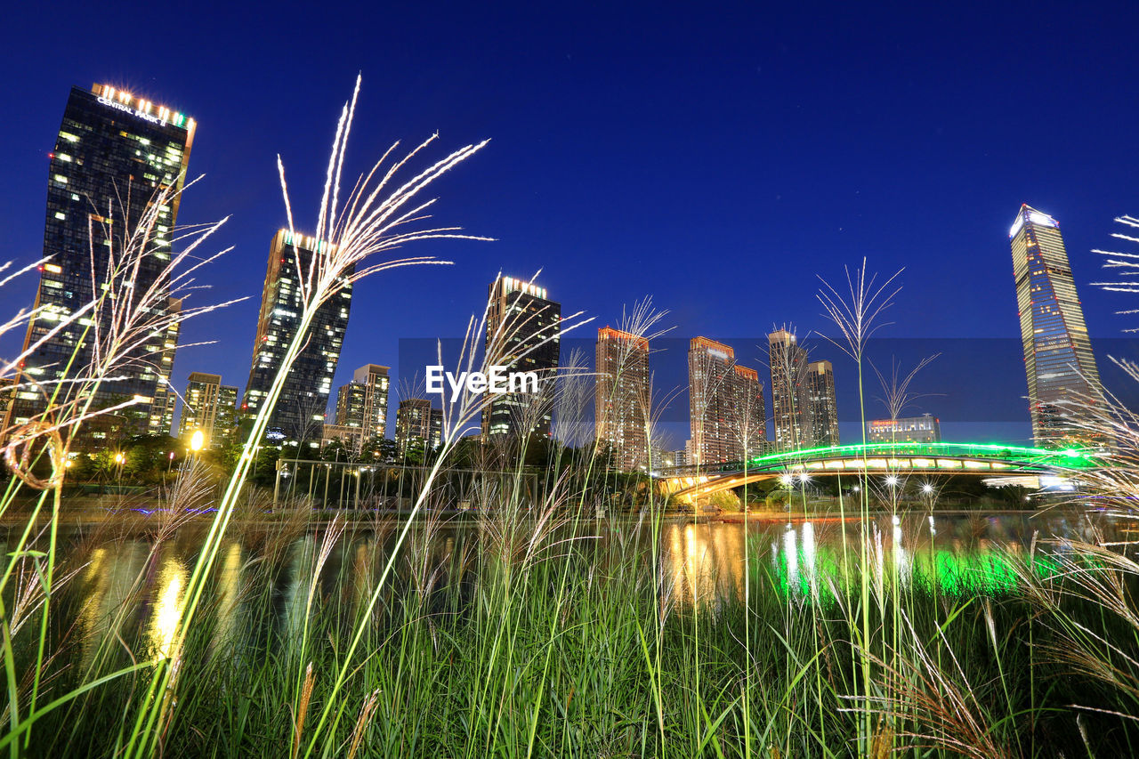 Songdo central park at songdo international business district, incheon,south korea.