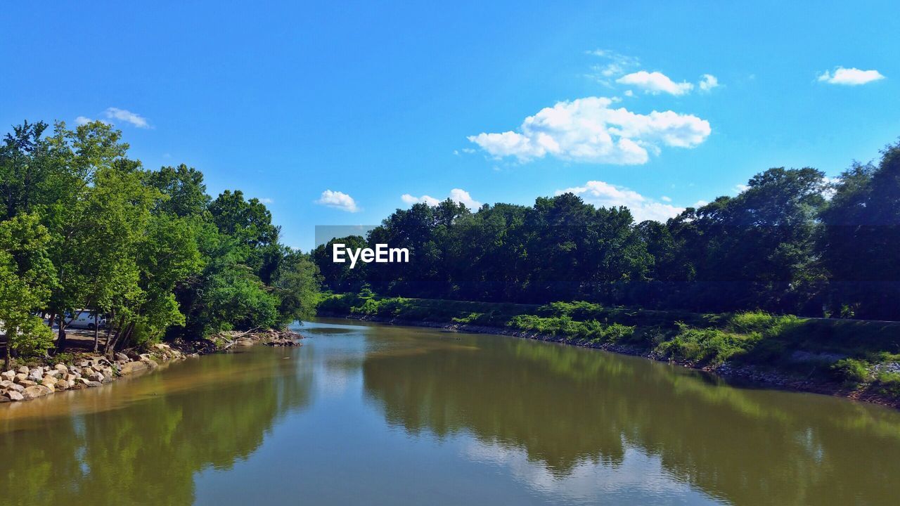 SCENIC VIEW OF RIVER AGAINST SKY