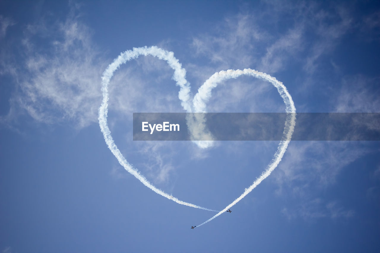 Low angle view of cloudy sky