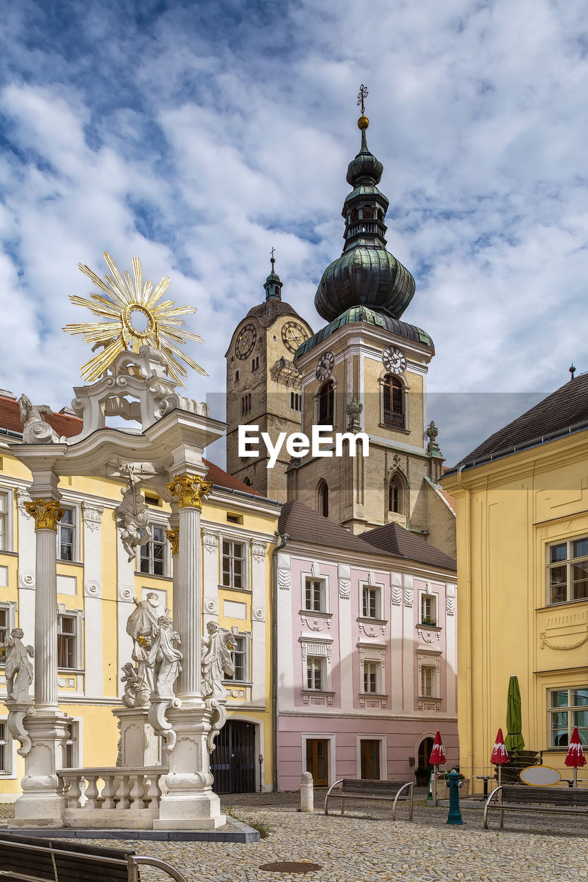 EXTERIOR OF BUILDINGS AGAINST SKY