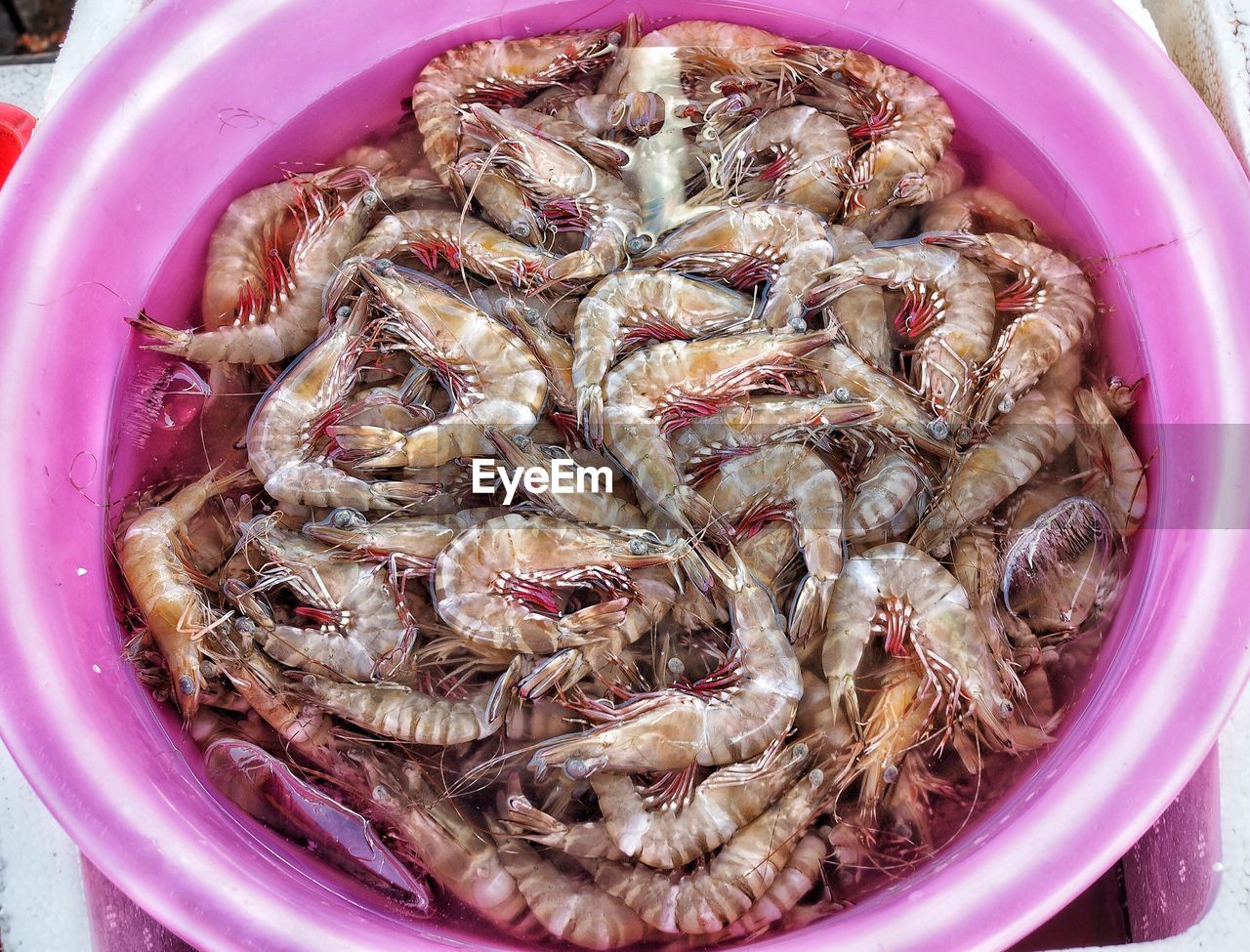 HIGH ANGLE VIEW OF PASTA IN PLATE