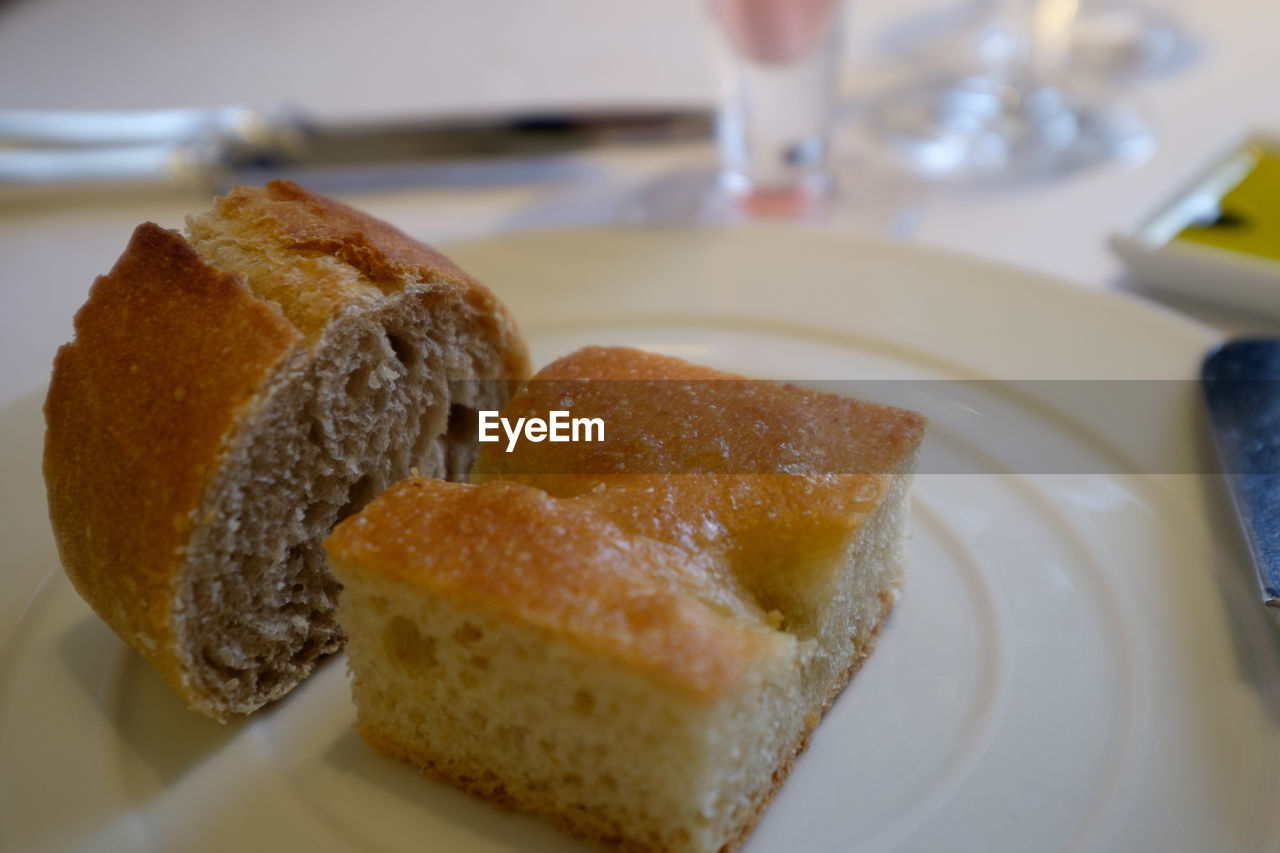 CLOSE-UP OF SERVED FOOD