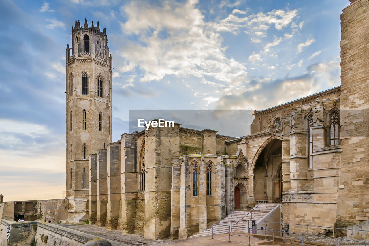 Cathedral of st. mary of la seu vella is the former cathedral church in lleida, catalonia, spain