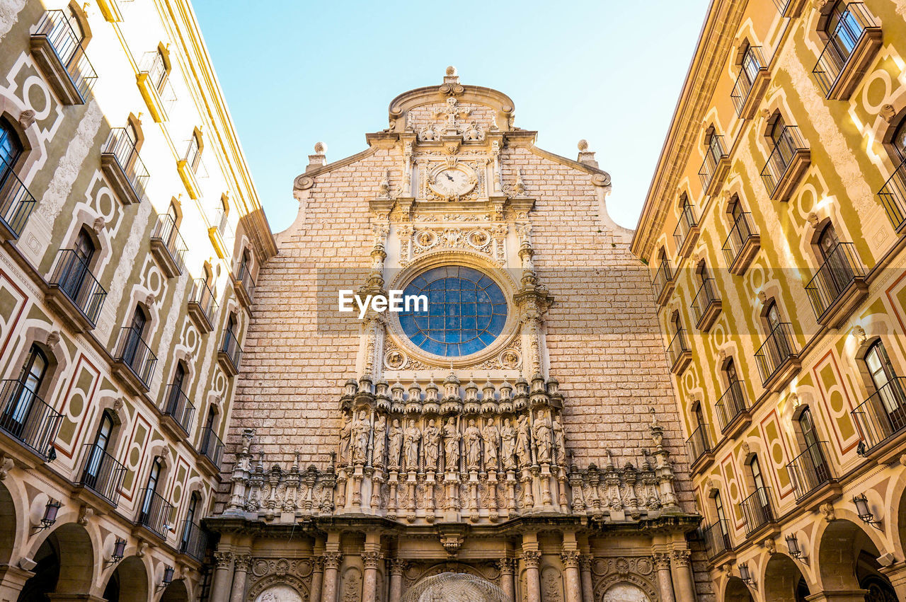 Santa maria de montserrat abbey at catalonia barcelona spain