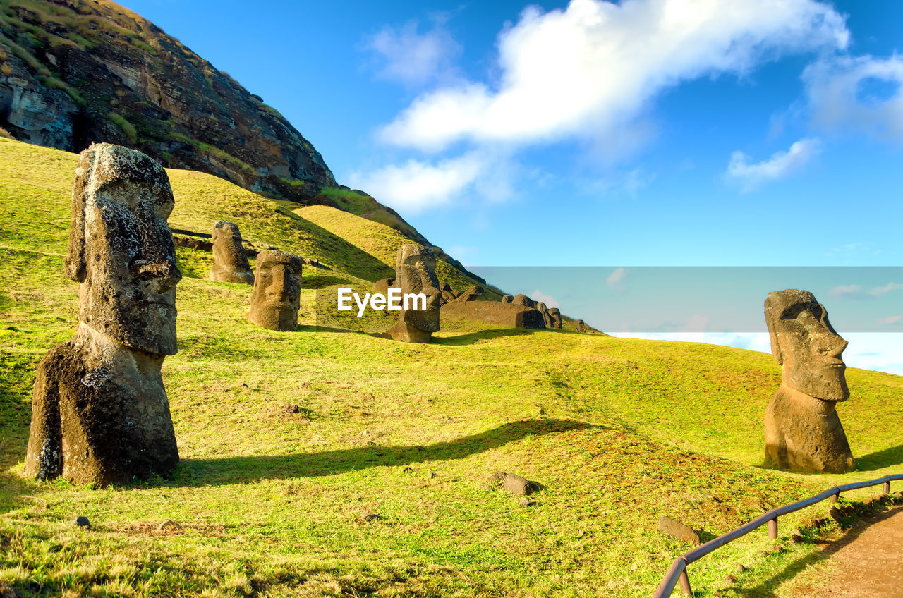 Famous tourist attraction in chile