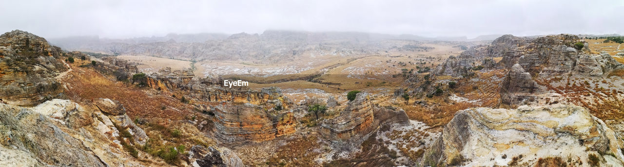 Isalo national park landscape, madagascar