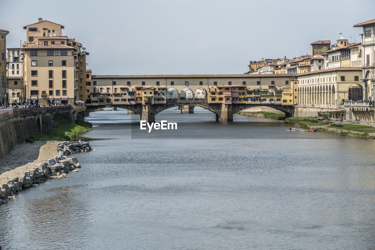 Beautiful ponte vecchio in florence