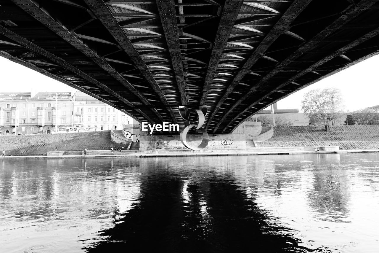 VIEW OF BRIDGE OVER RIVER