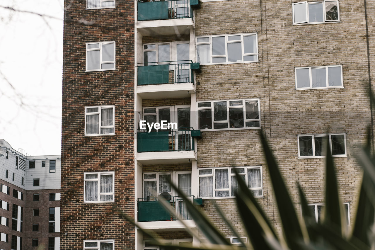 LOW ANGLE VIEW OF BUILDINGS