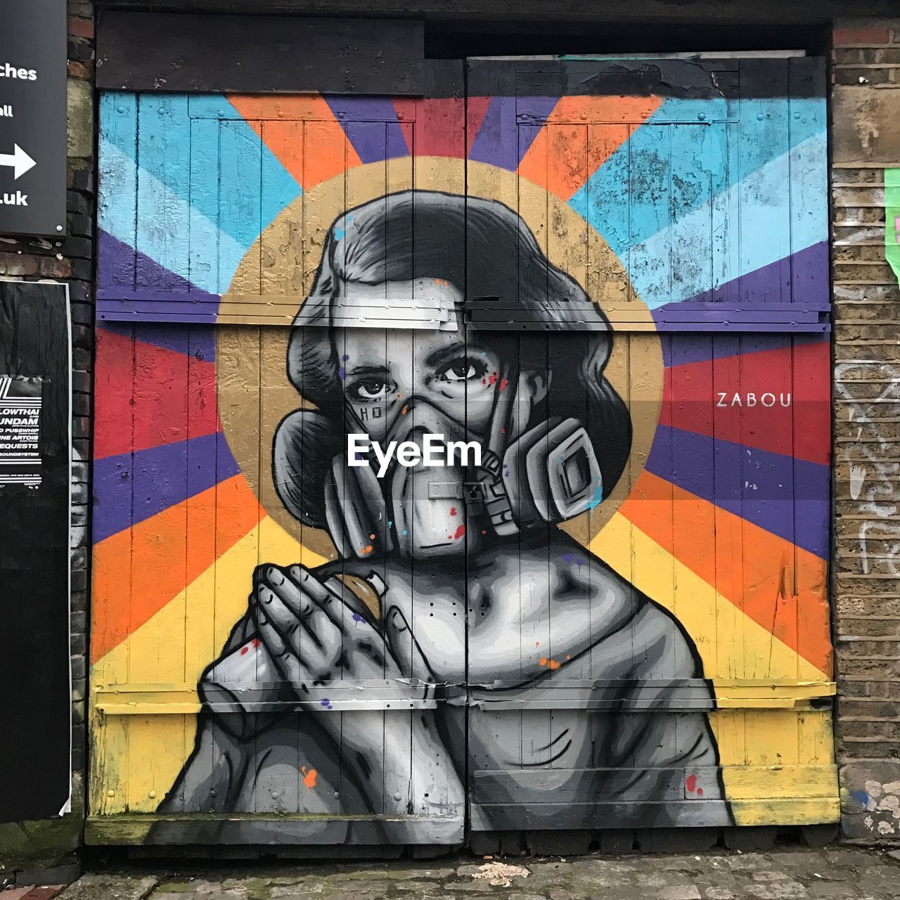 Street Art/Graffiti London Londra Bricklane Market Bricklane Road Apple IPhone 7 Plus