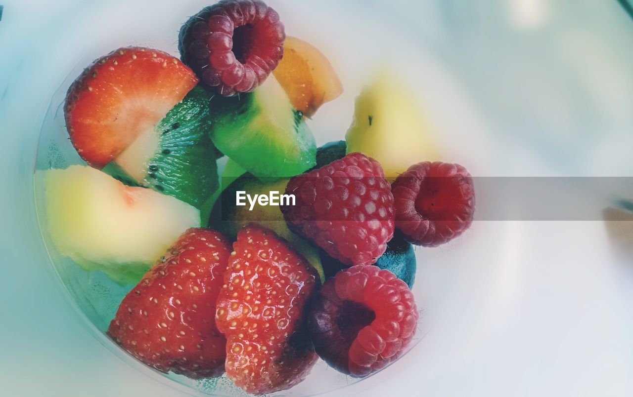 Close-up of strawberries