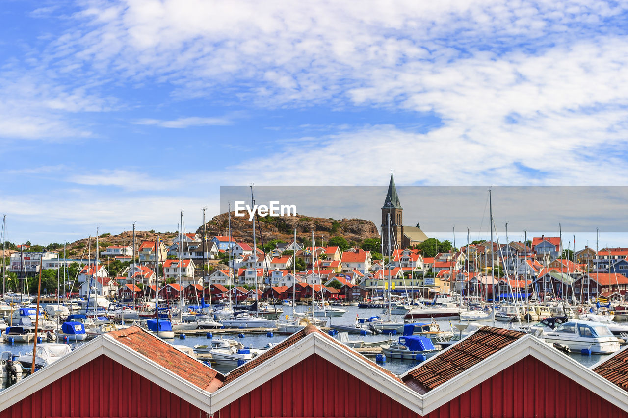 Fjällbacka a visat village at the swedish west coast