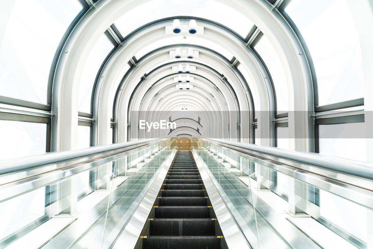 Staircase in modern building