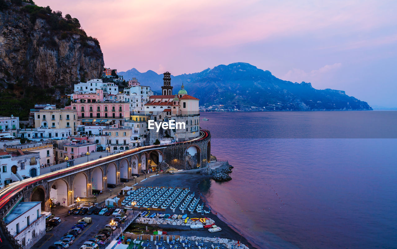 Atrani by sunset