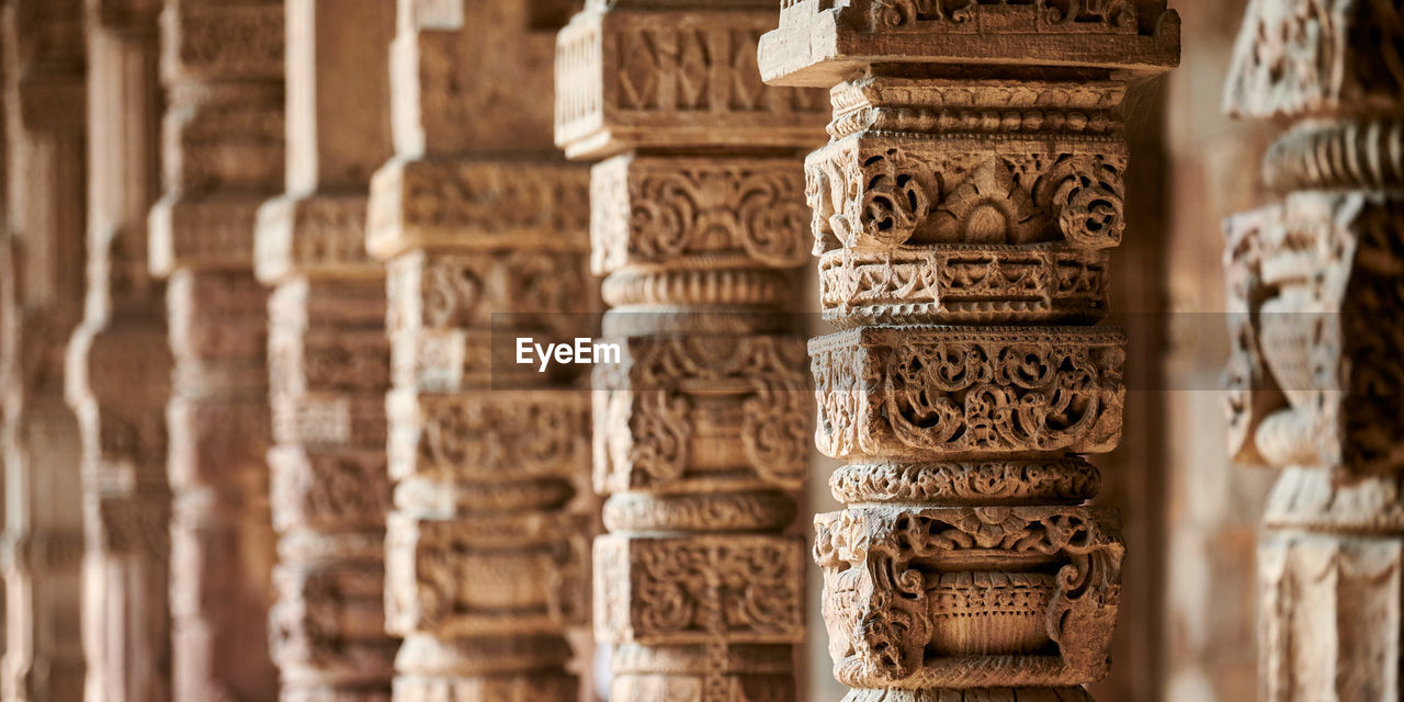 full frame shot of buddha statue