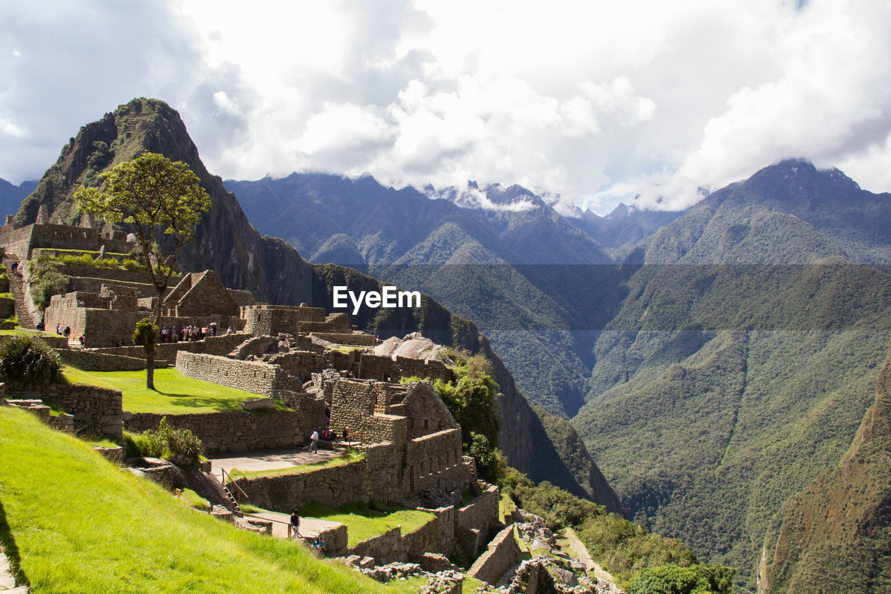 Machupicchu seven wonder of the world at peru