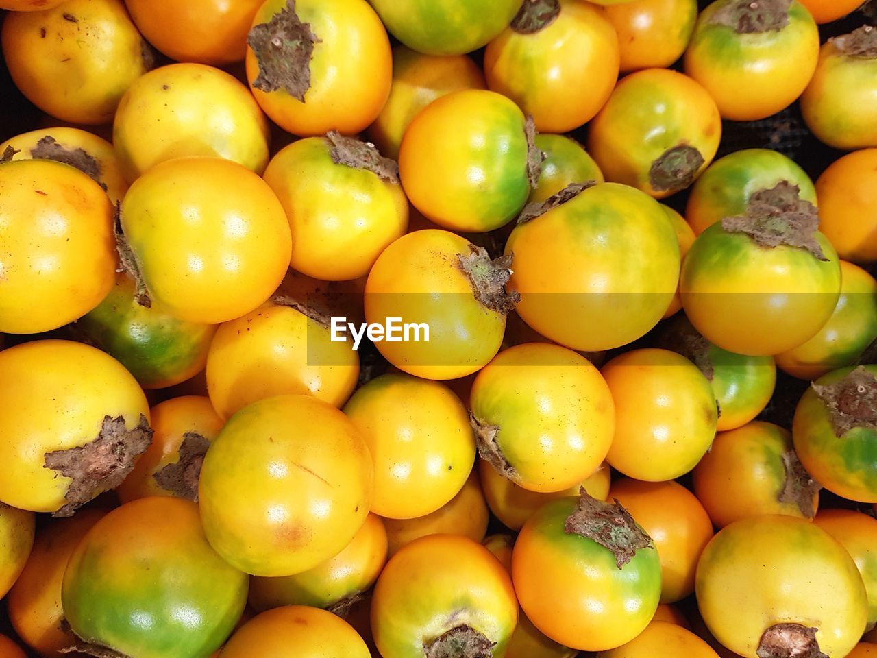 Full frame shot of fruits for sale in market