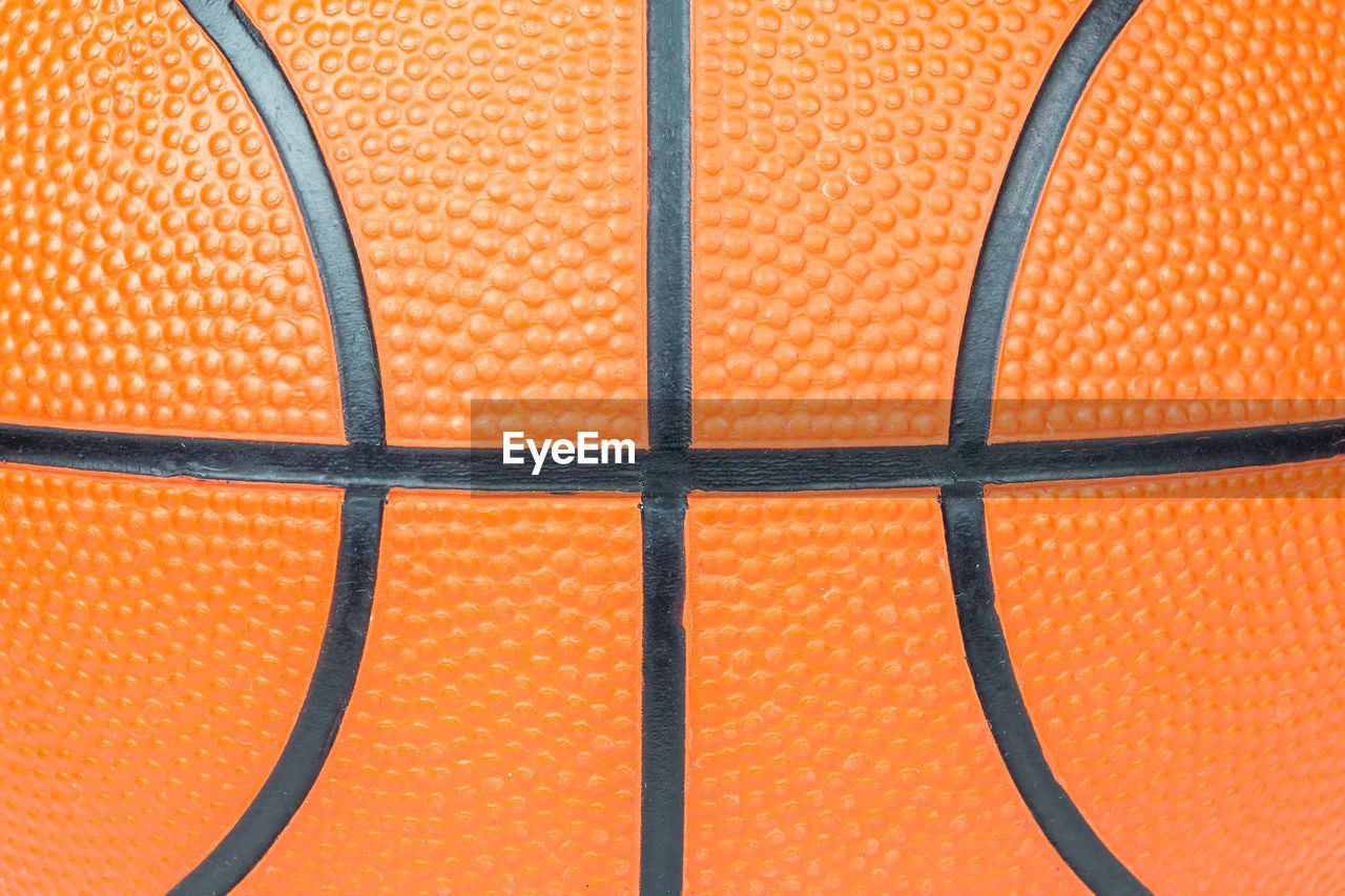 Full frame shot of basketball