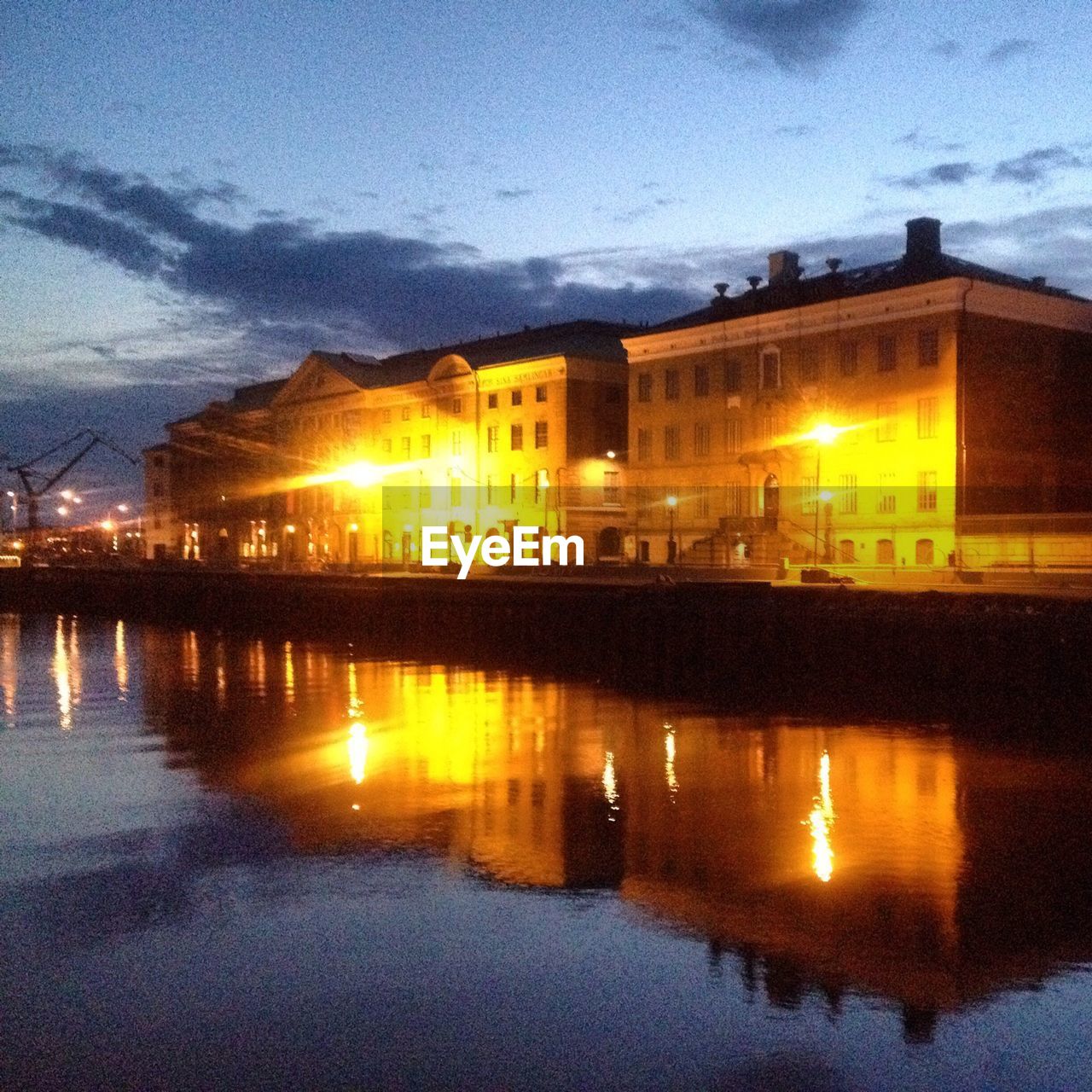 REFLECTION OF SKY IN WATER