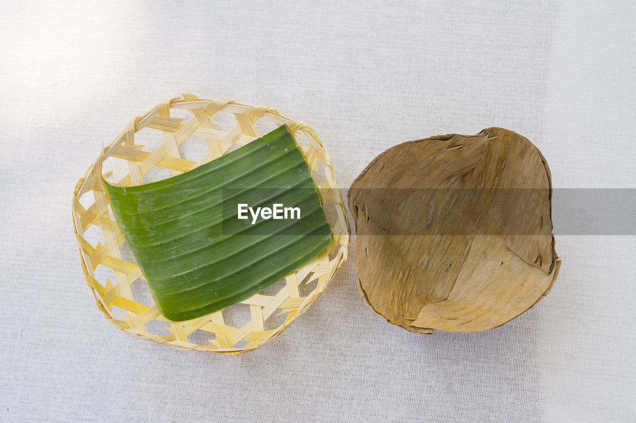 HIGH ANGLE VIEW OF FRUITS