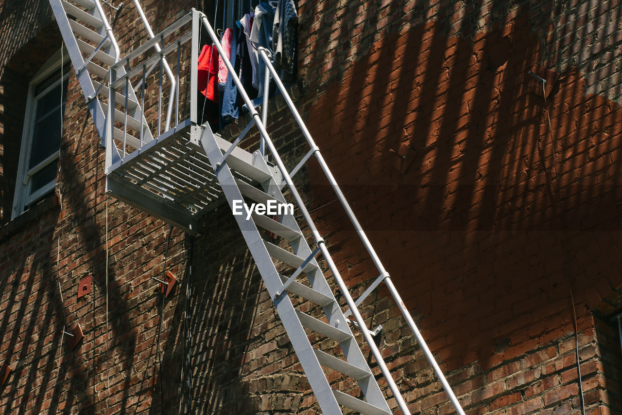 Low angle view of steps