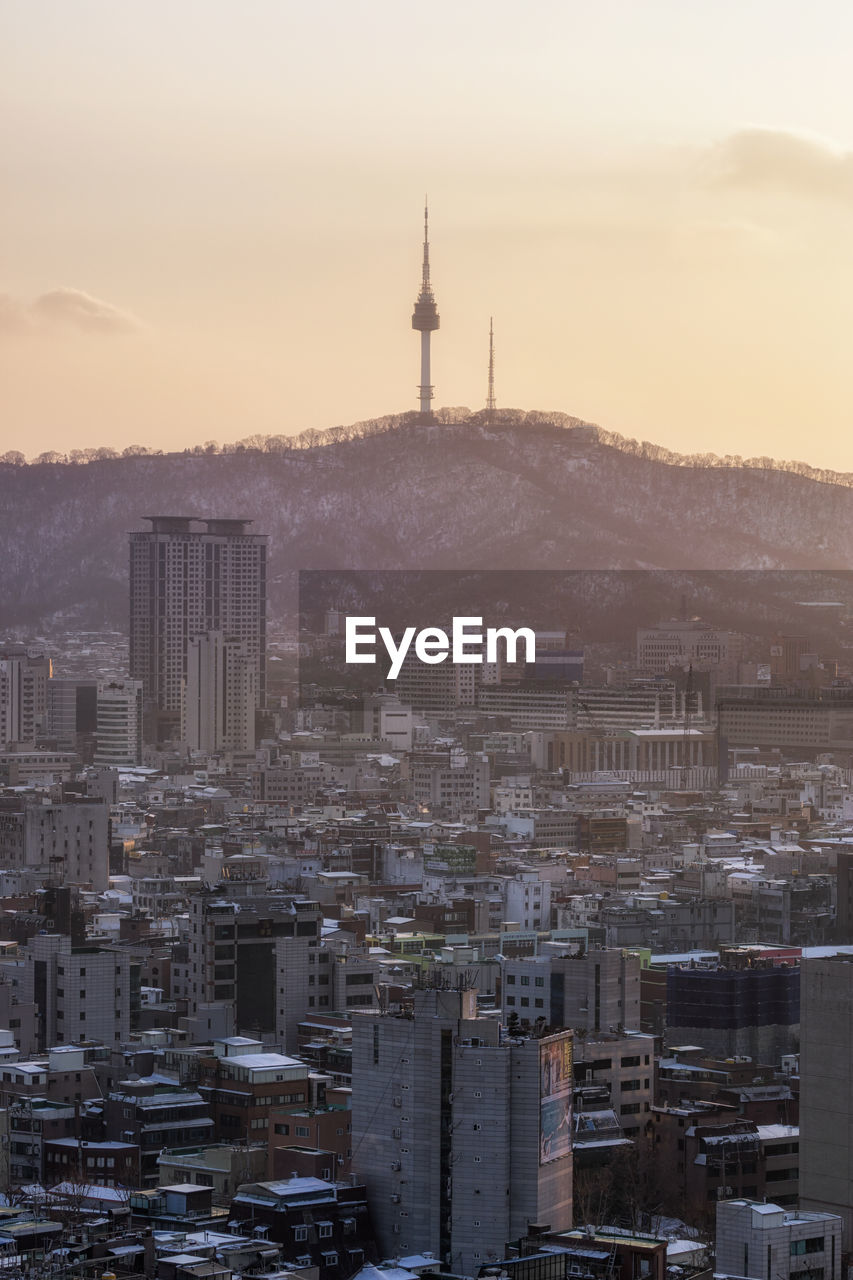 View of cityscape against sky