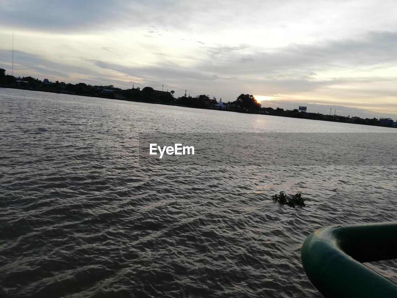 SCENIC VIEW OF SEA DURING SUNSET