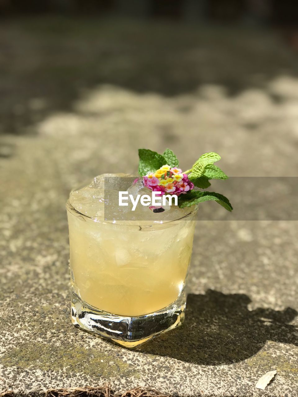 Close-up of drink in glass