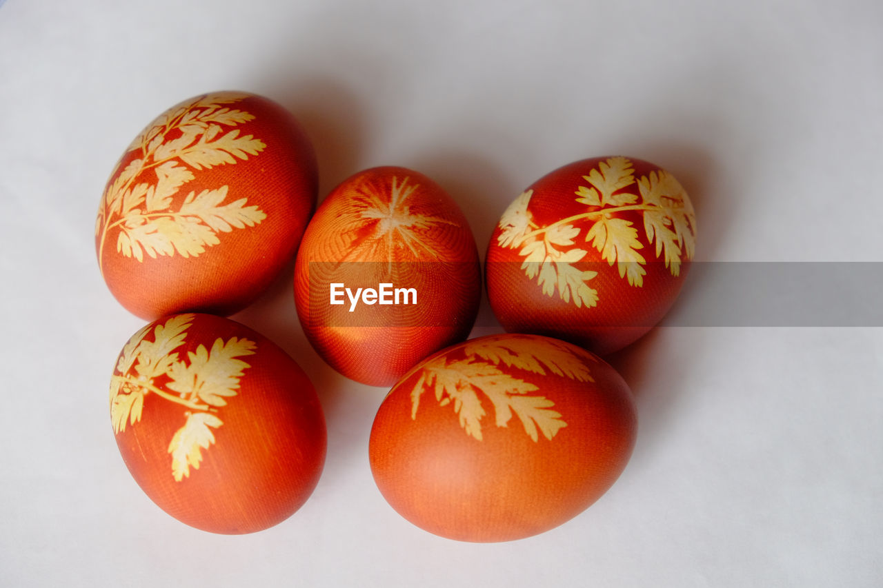 CLOSE-UP OF PUMPKINS