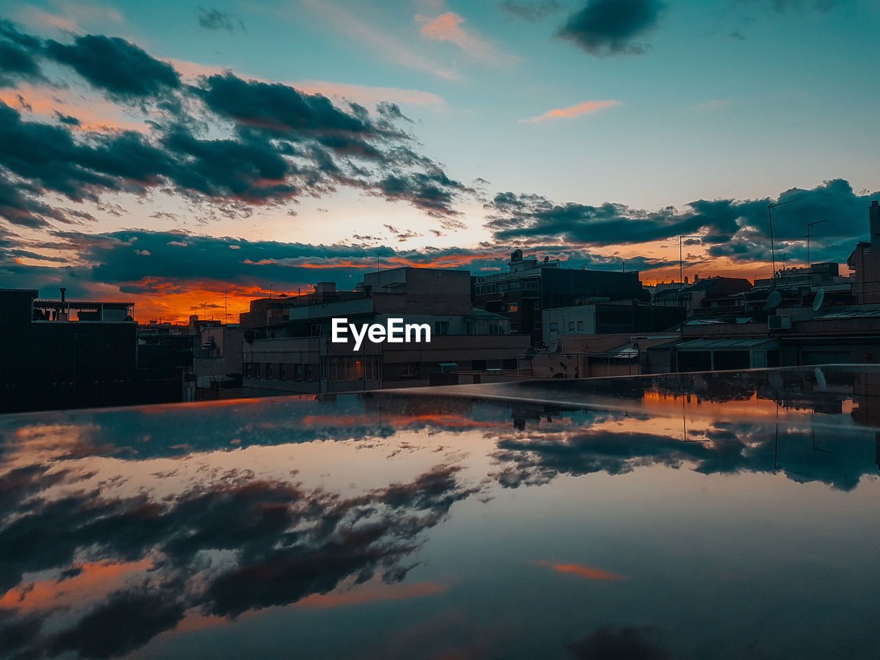 SCENIC VIEW OF SKY DURING SUNSET