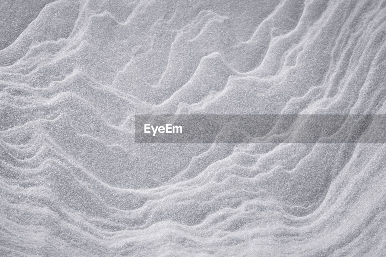 Full frame shot of snowy landscape