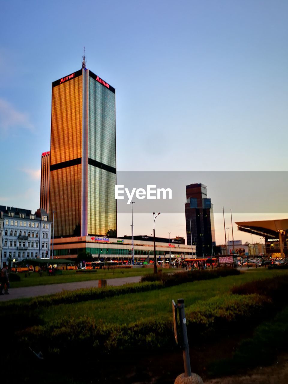 MODERN BUILDING AGAINST SKY