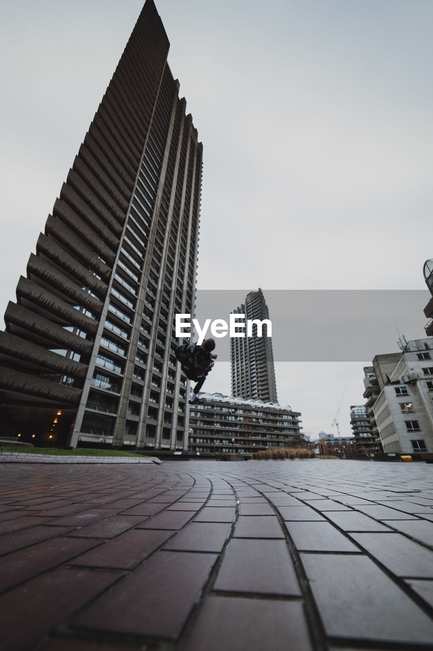 MODERN BUILDINGS AGAINST SKY