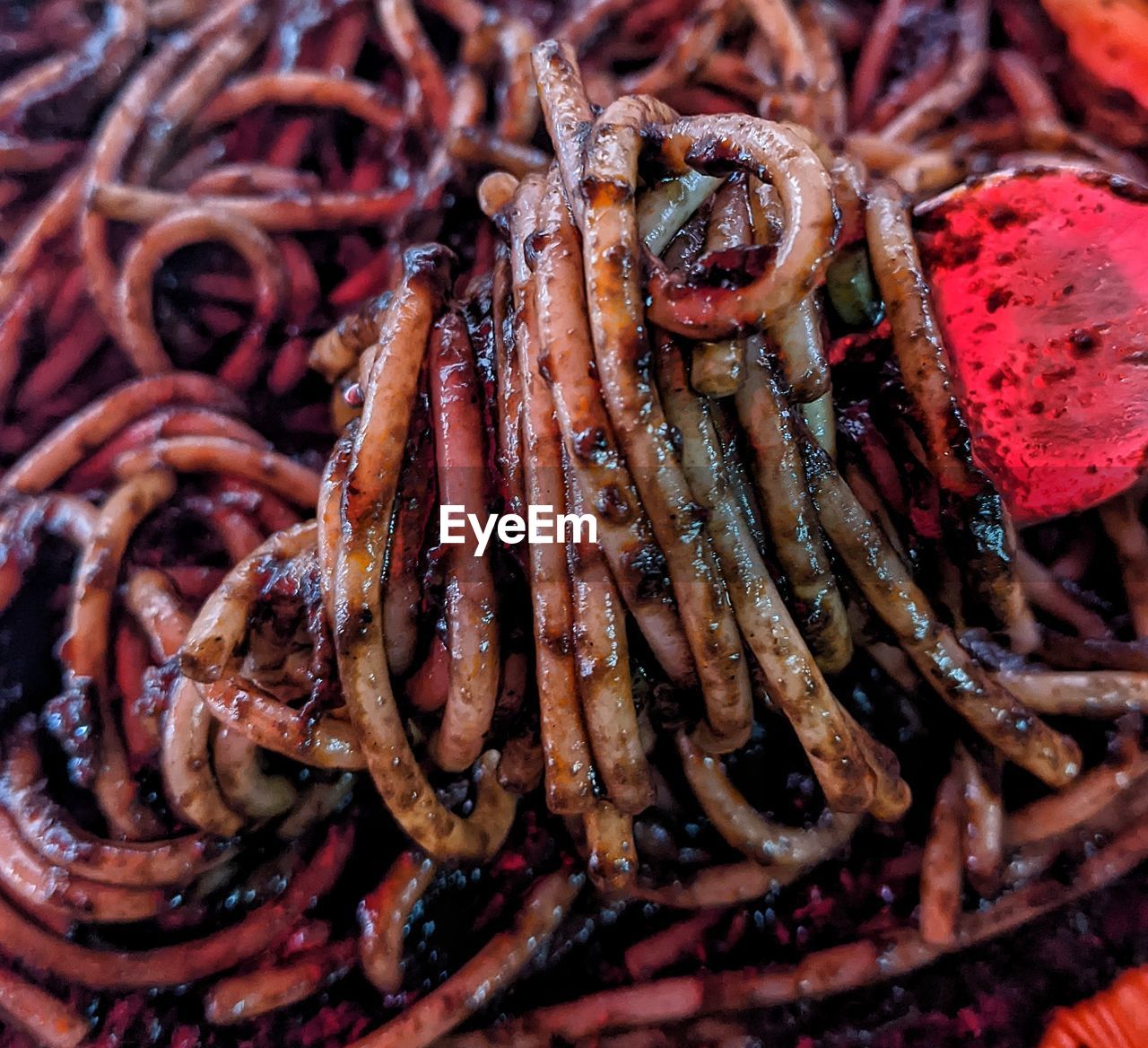 food and drink, food, freshness, no people, close-up, octopus, healthy eating, still life, market, red, high angle view, abundance, seafood, for sale, snack, cuisine, dish, wellbeing, vegetable, animal, produce, meat