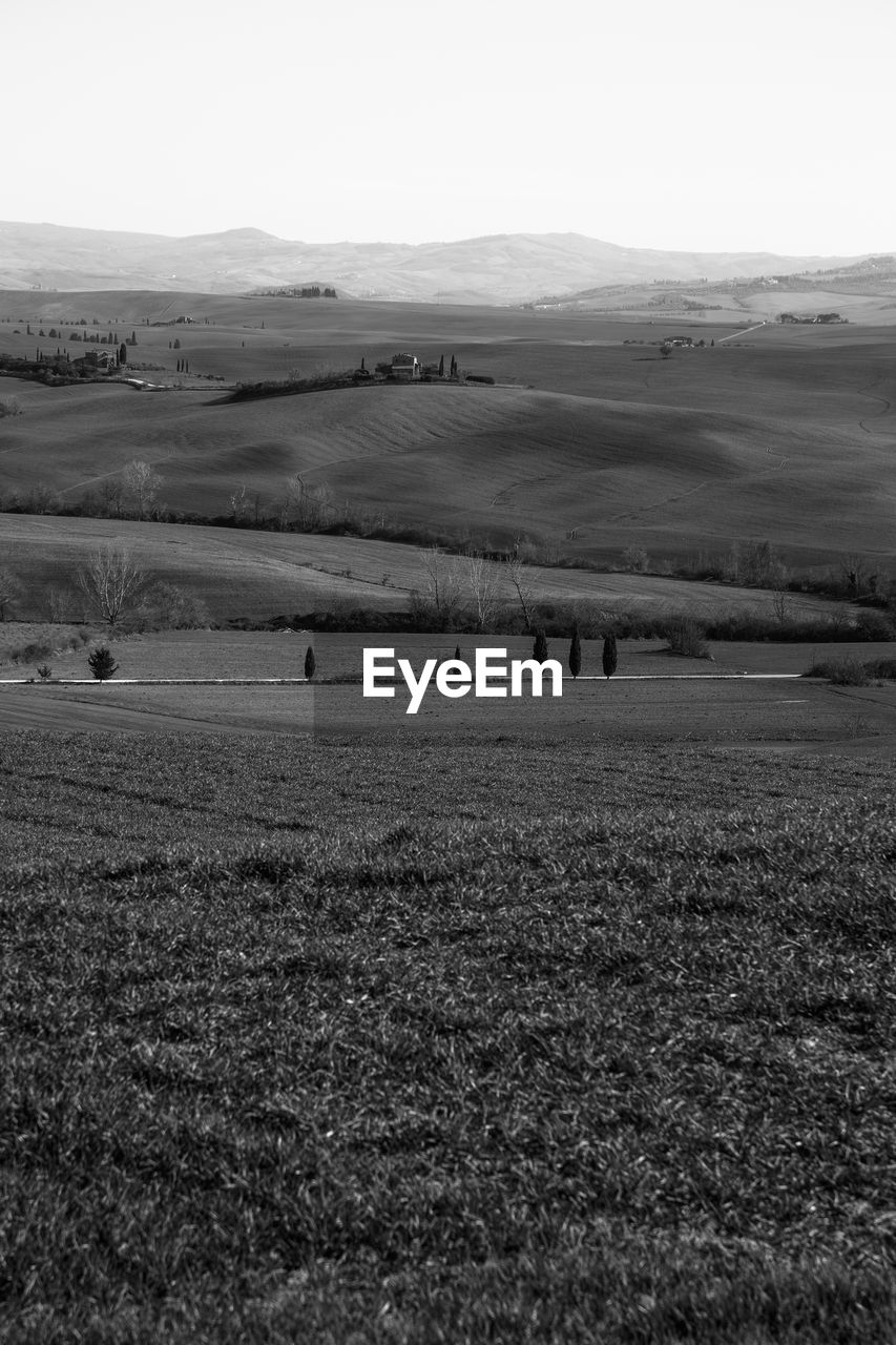 SCENIC VIEW OF LAND AND LANDSCAPE AGAINST SKY