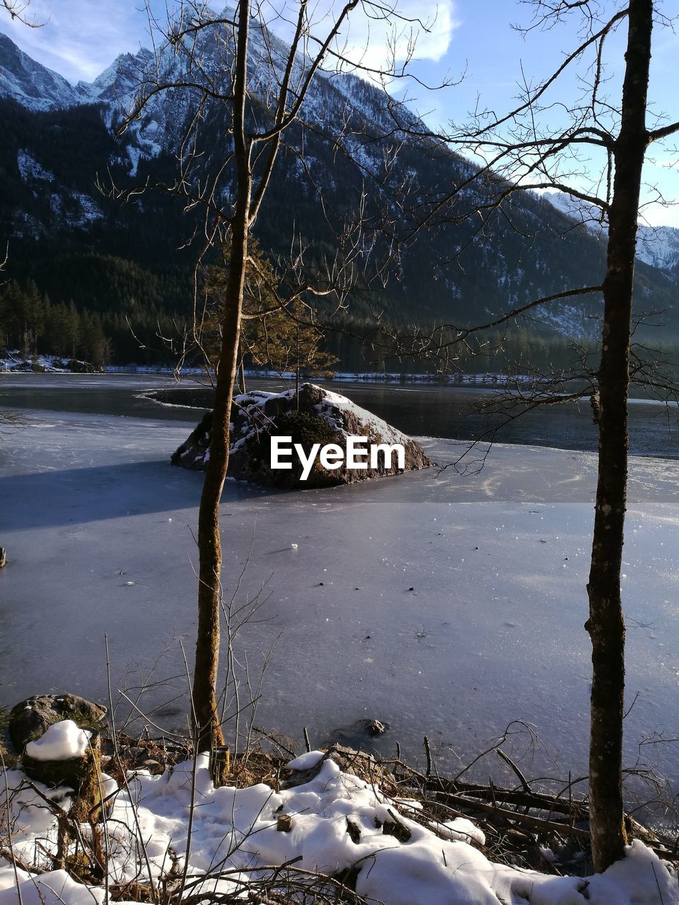 SCENIC VIEW OF SNOW COVERED LANDSCAPE