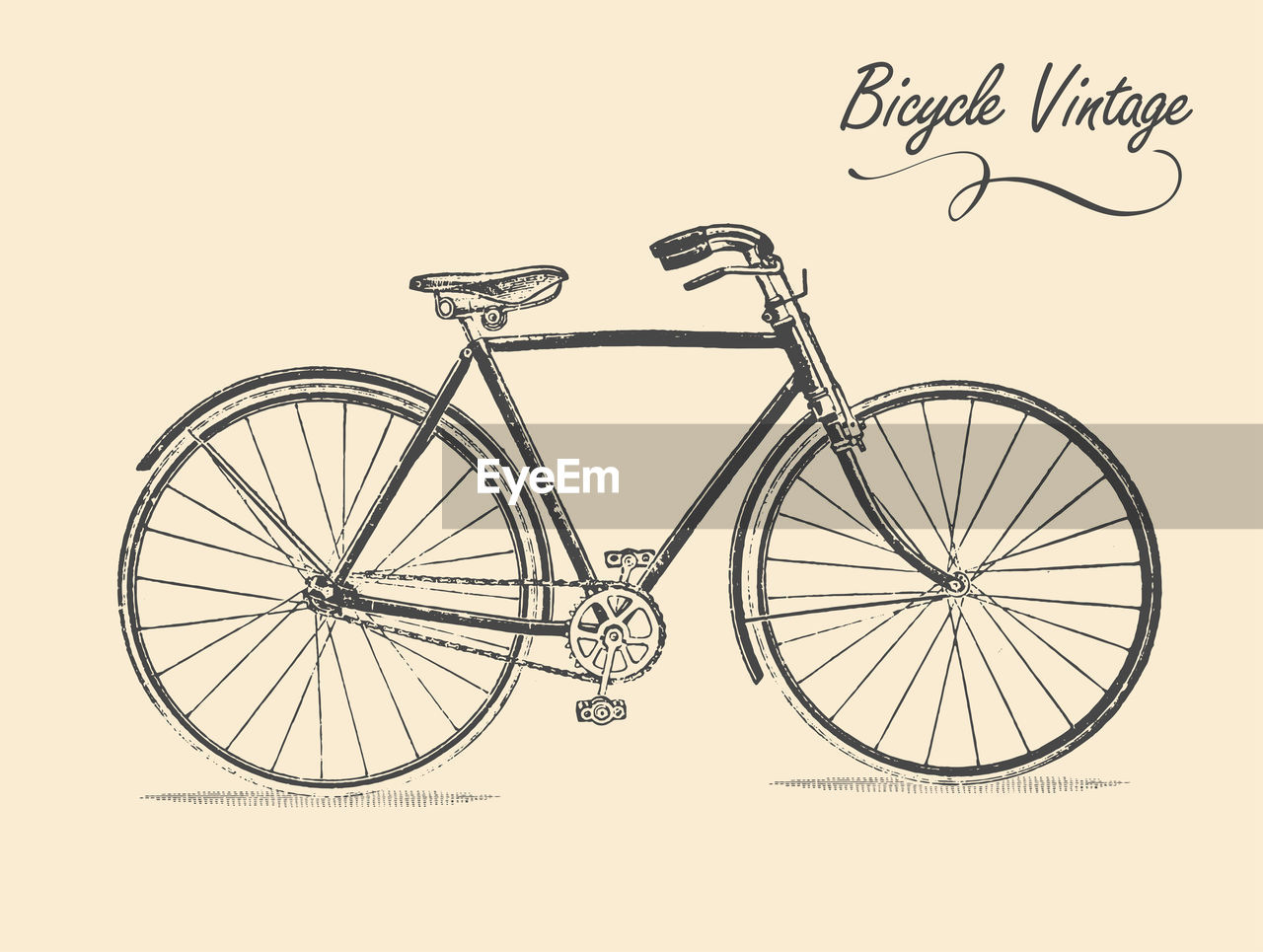 bicycle, transportation, road bicycle, bicycle wheel, wheel, vehicle, mode of transportation, sketch, land vehicle, font, racing bicycle, no people, activity, drawing, bicycle frame, copy space